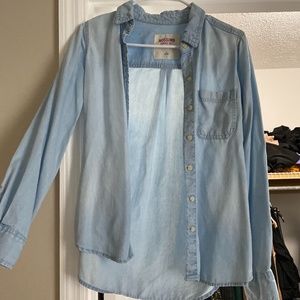 Mossimo denim flannel